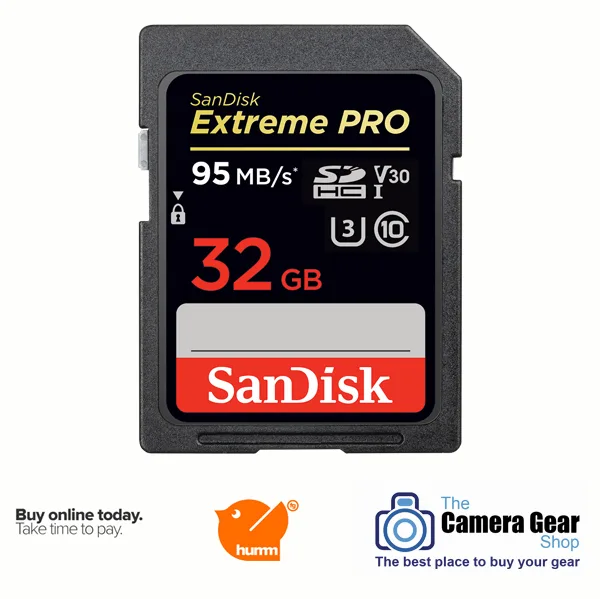 SanDisk Extreme Pro 32GB SDHC UHS-I – 95MB/s