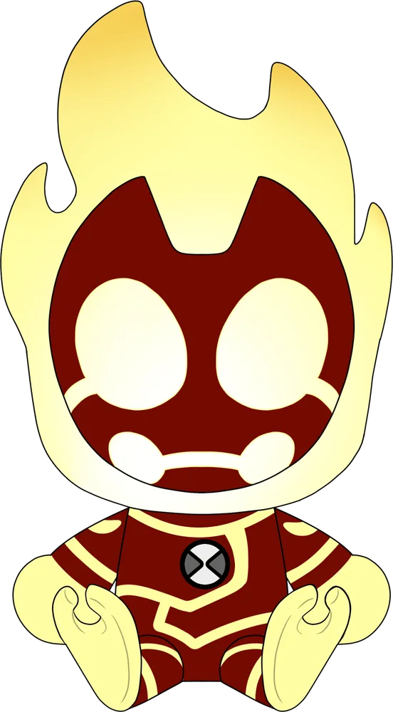 Heatblast Plush (9in)