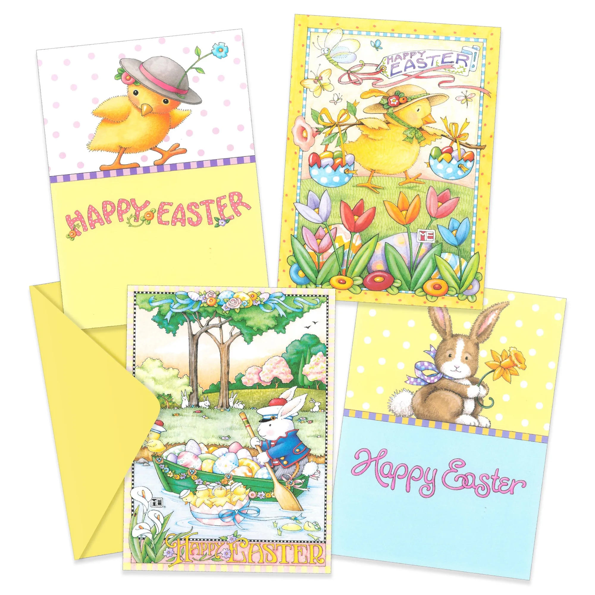 Pack de cartes de vœux Panier de Pâques