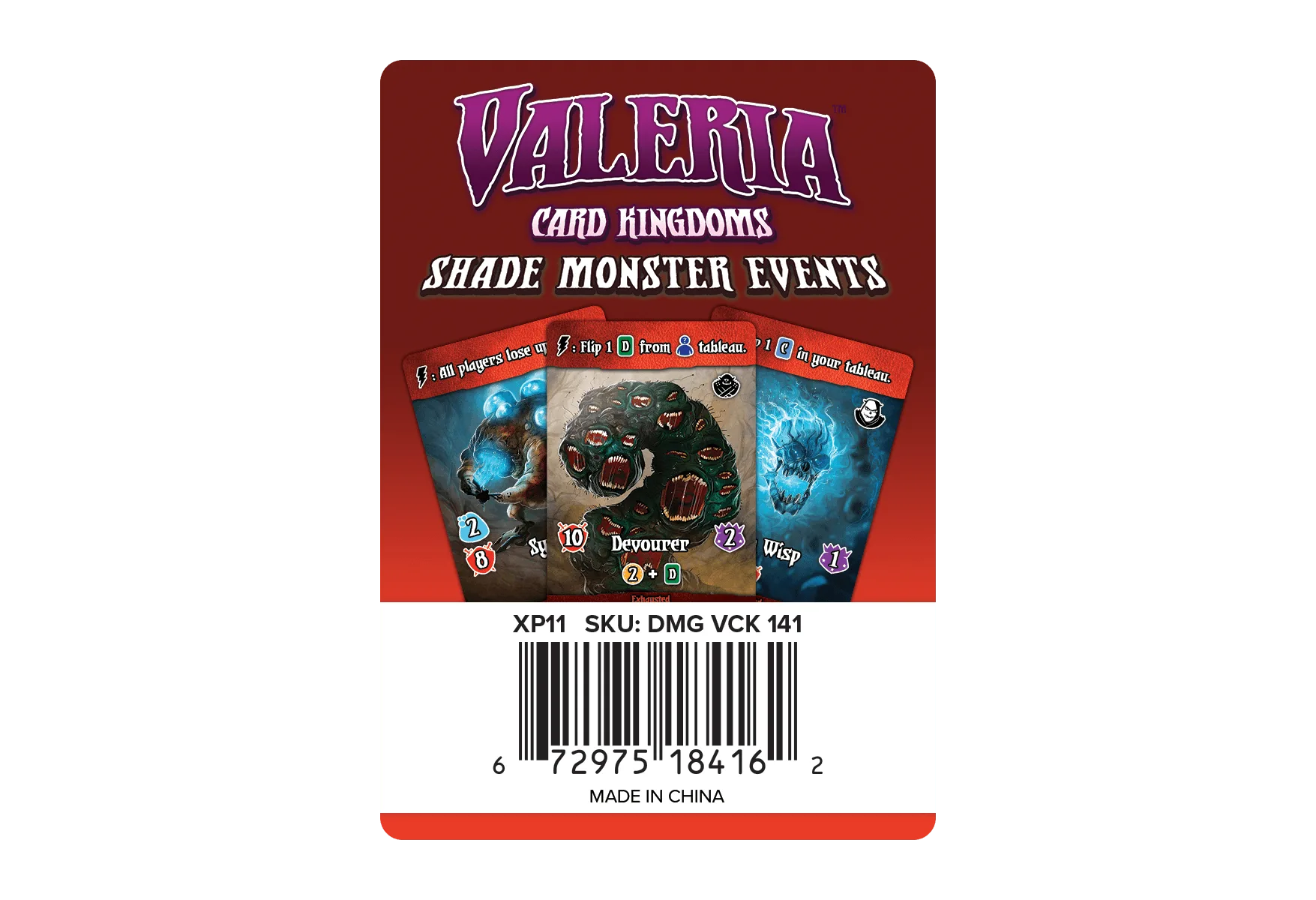 Valeria: Card Kingdoms - Pack de Expansión #11: Eventos de Monstruos Sombra