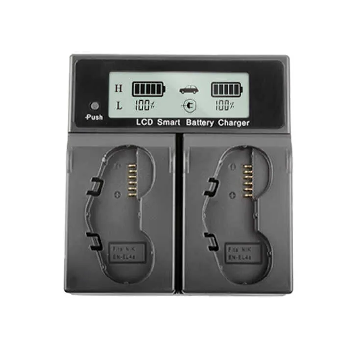 Cargador dual LCD Camson MH-26: funciones y compatibilidad