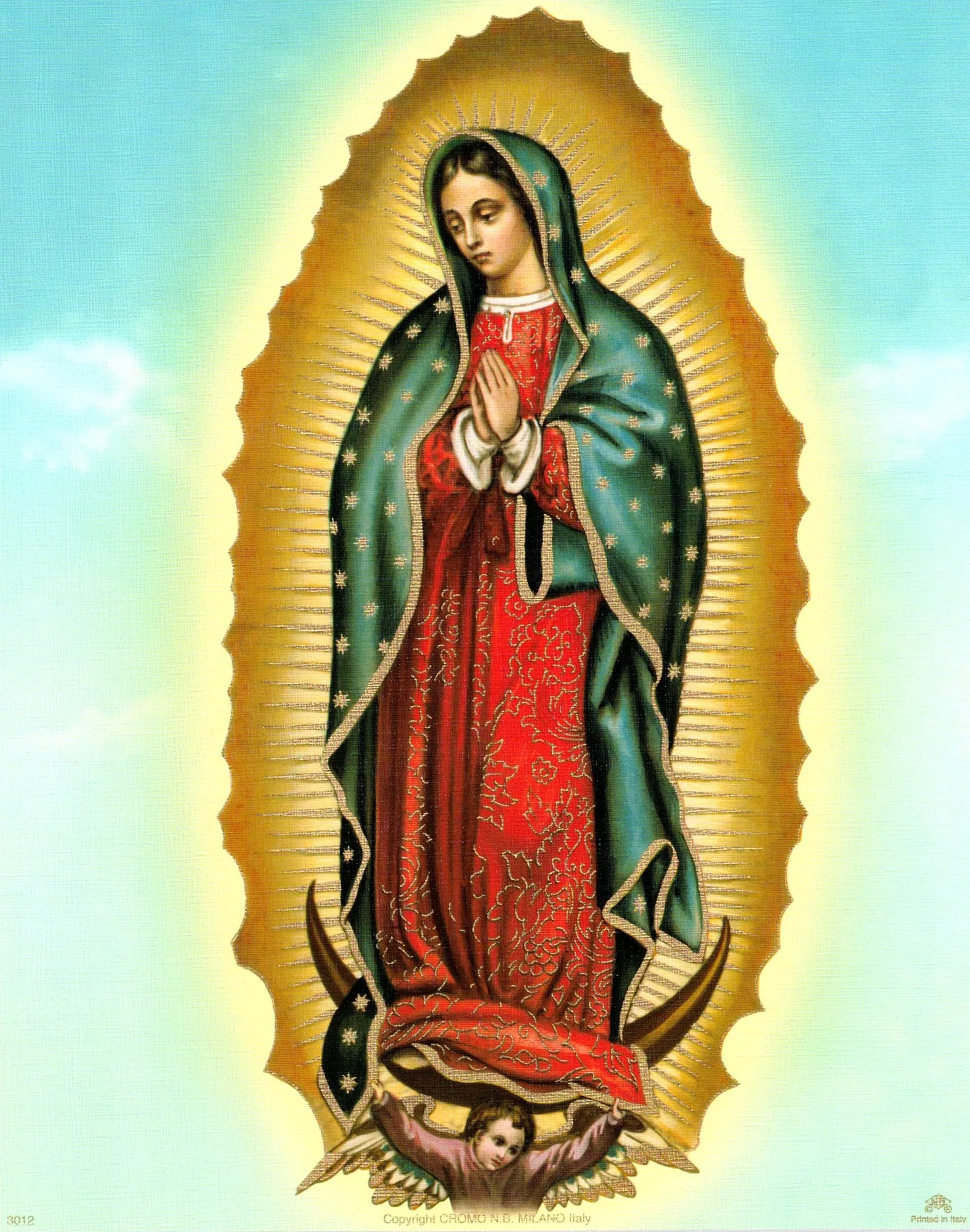 Cómo exhibir arte religioso de pared sin marco