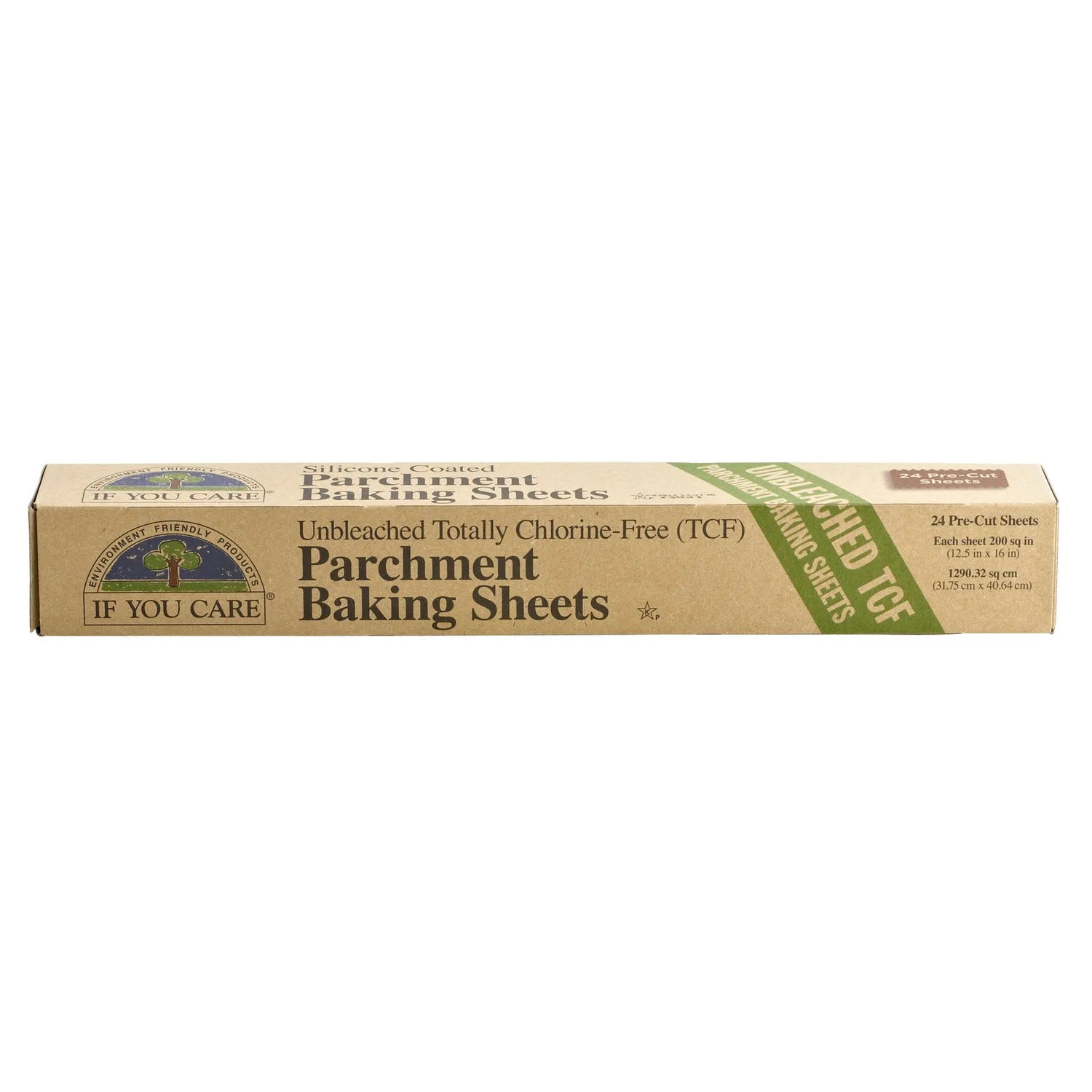 24 Unbleached Baking Parchment Paper Sheets 41cm x 32cm