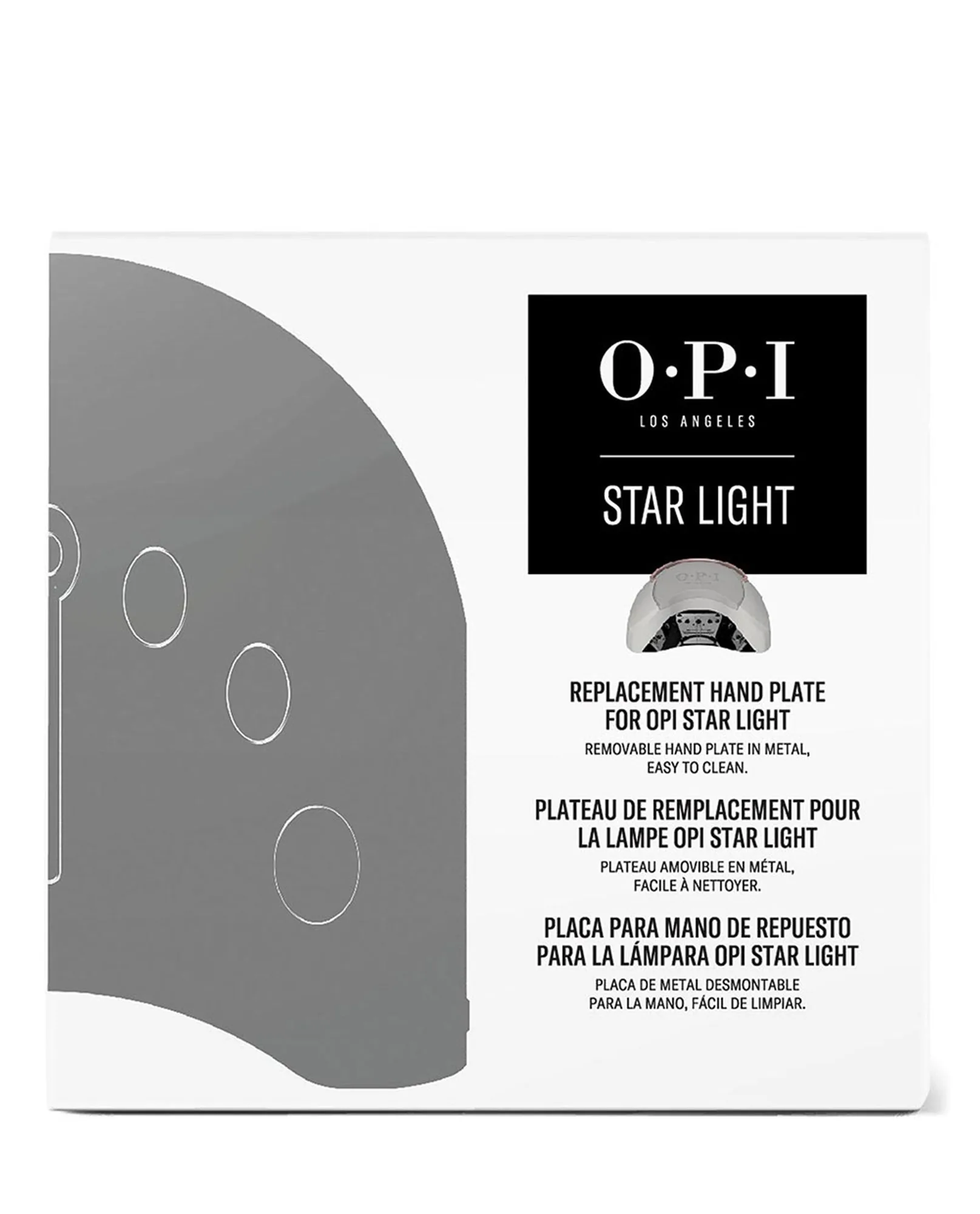 OPI STAR LIGHT Gellampe - Håndplade