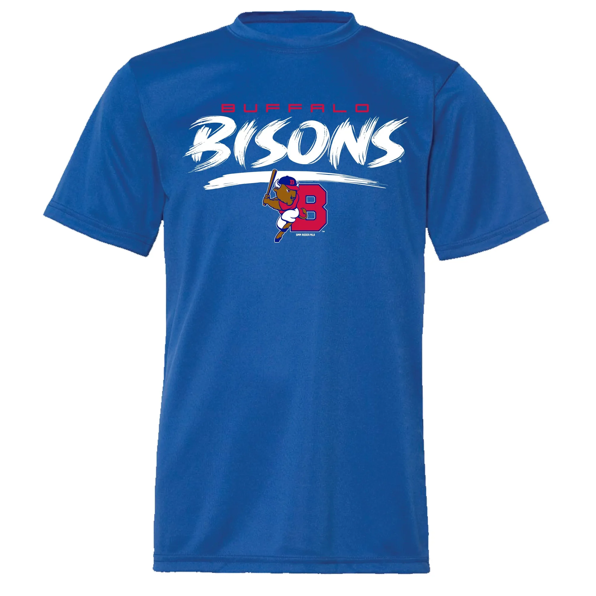 Camiseta deportiva Fireeye Buffalo Bisons azul royal para jóvenes