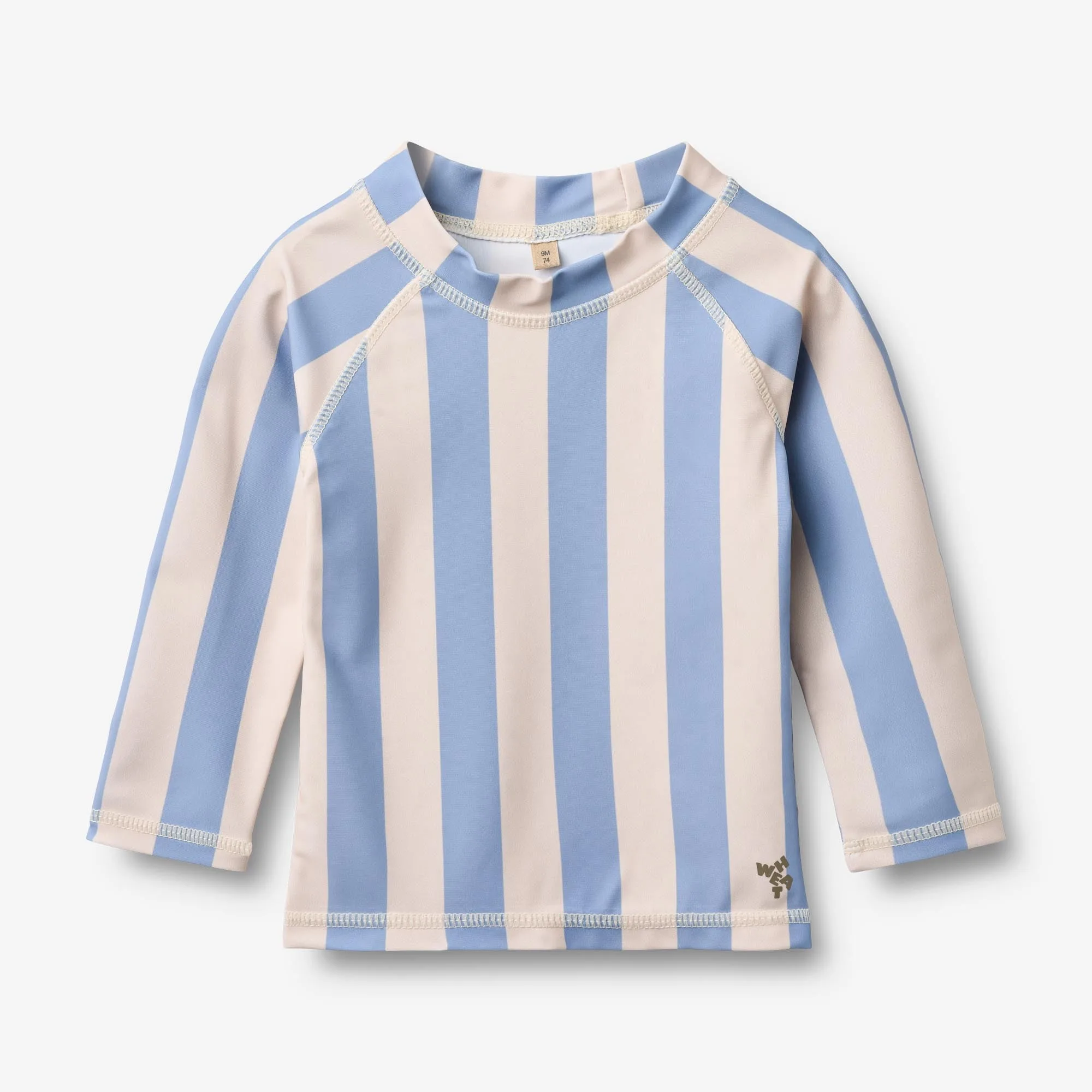 Langærmet Badebluse Dilan - bold blue stripe