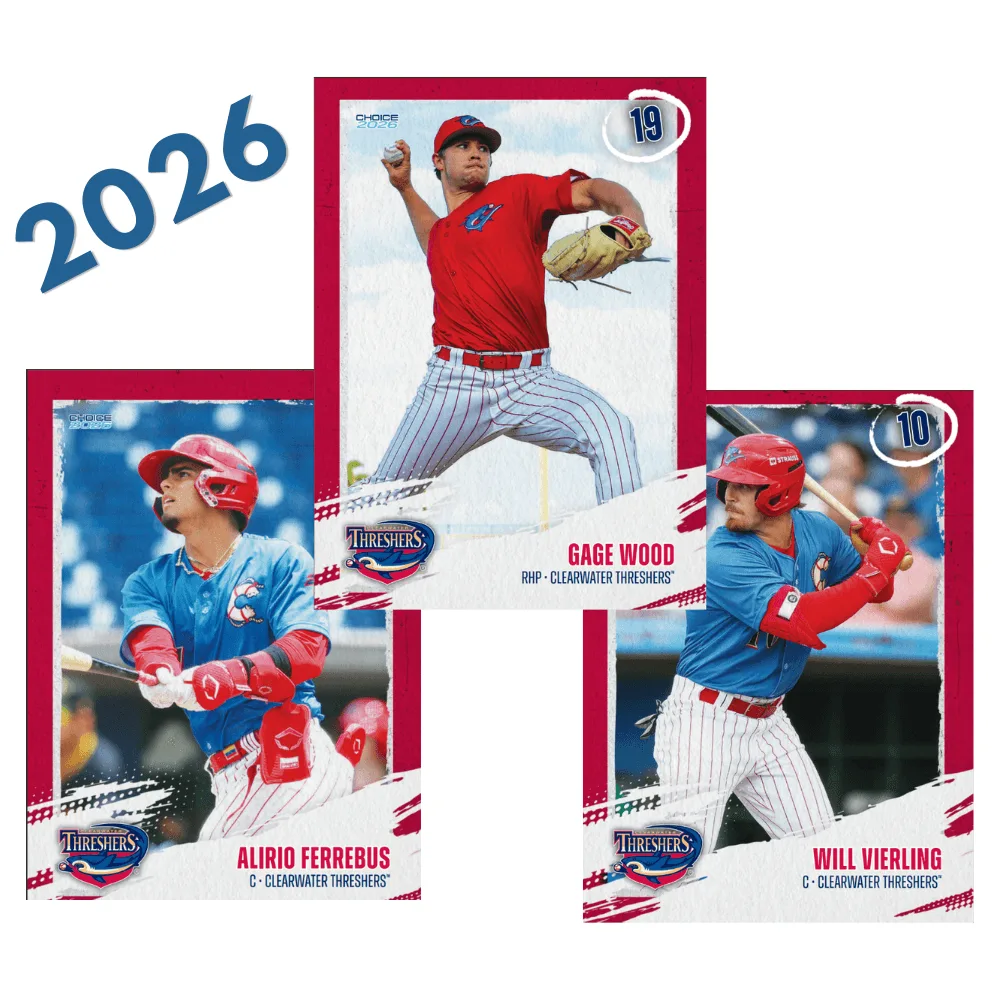 Clearwater Threshers 2026 Team Card Set Value