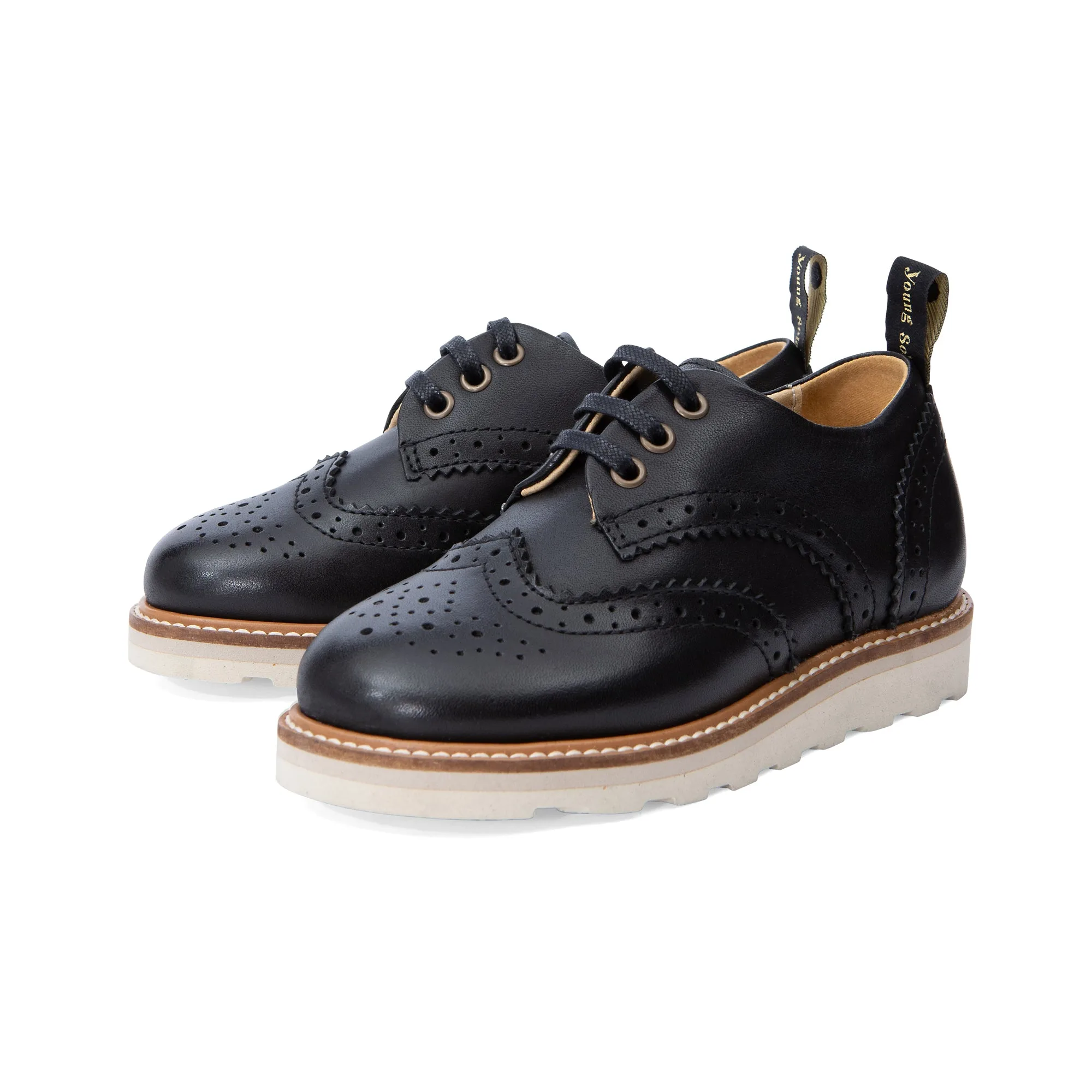 Entretien des chaussures brogue pour enfants