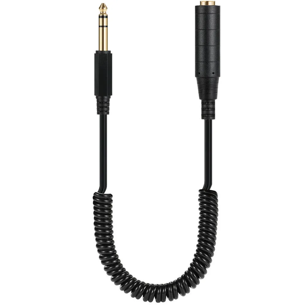 6.35mm Audio Extension Cable: Coiled vs Straight