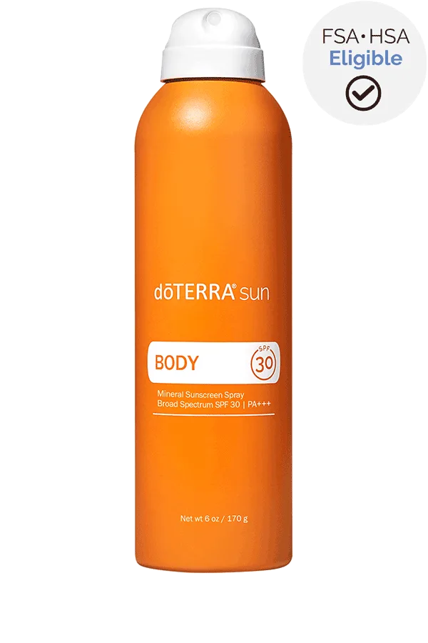 doTERRA sun Body Mineral Sunscreen Spray