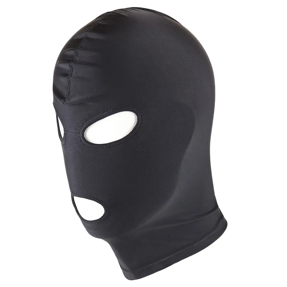 Leto Open Eyes & Mouth 3-Hole Fetish Hood