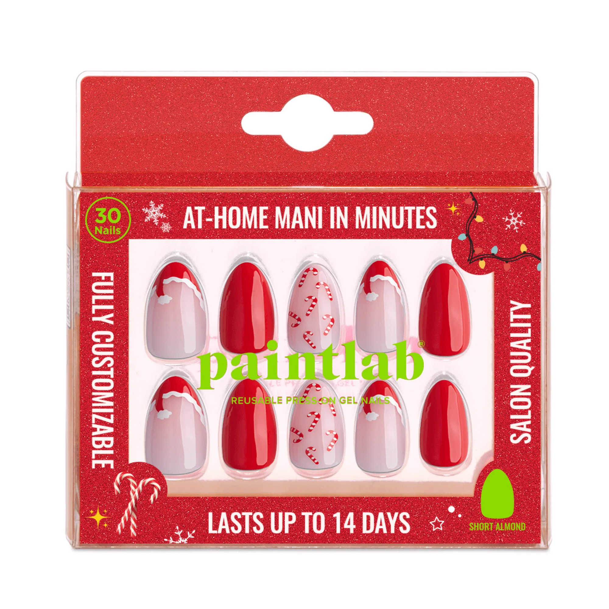 Comment poser les faux ongles Santa's Candy pour les fêtes