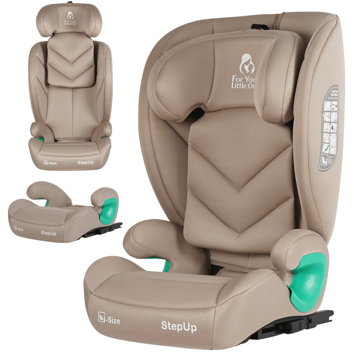 Isofix vs Belted Booster Seat for Ages 4-12 Years