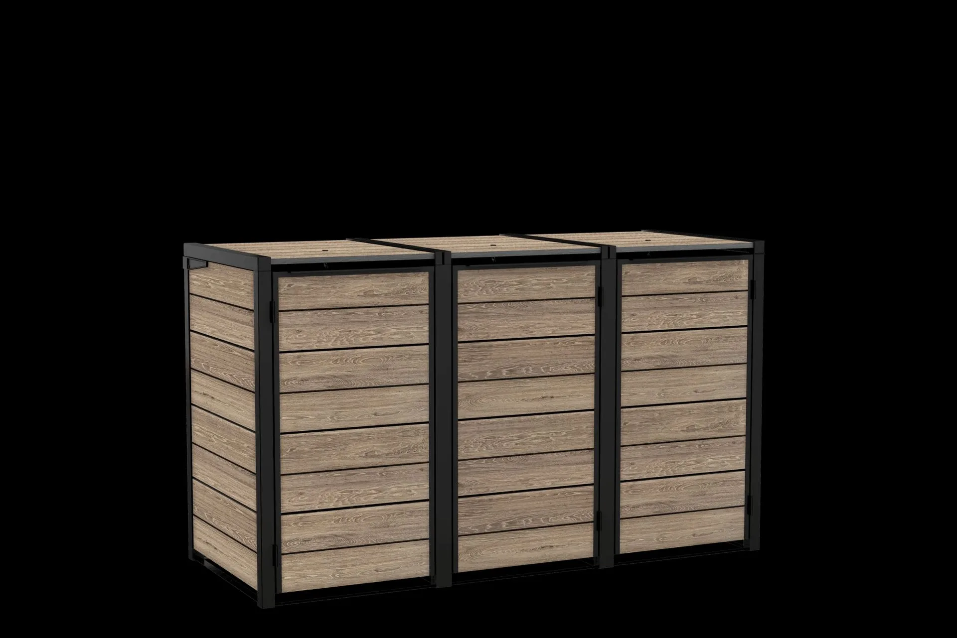 Signature Hide Away 3x240L 垃圾桶收納指南