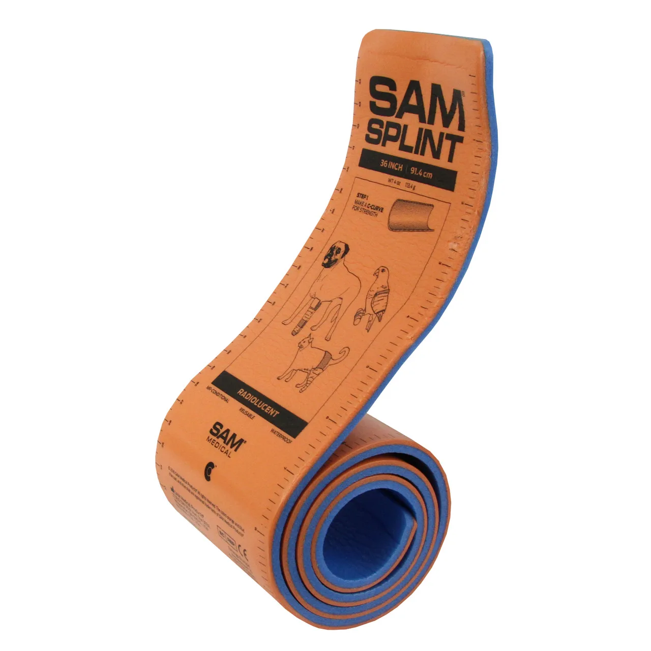 犬用SAM夾板:獸醫急救指南