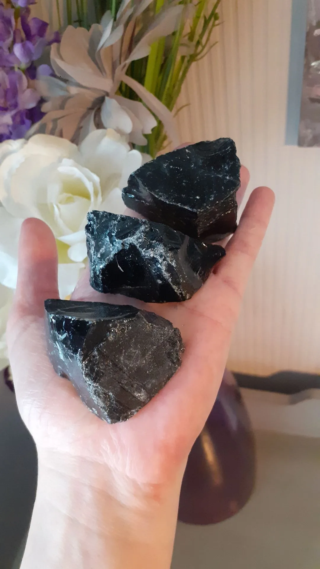 Large Rough Black Obsidian - 1 Piece