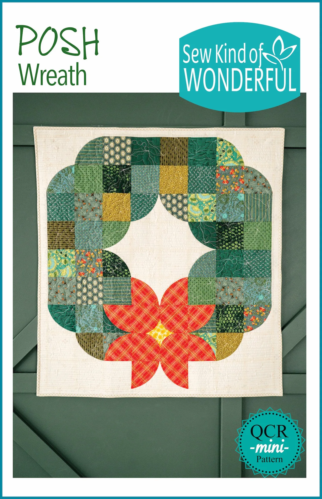 Patron papier Posh Wreath : Astuces de coupe et couture