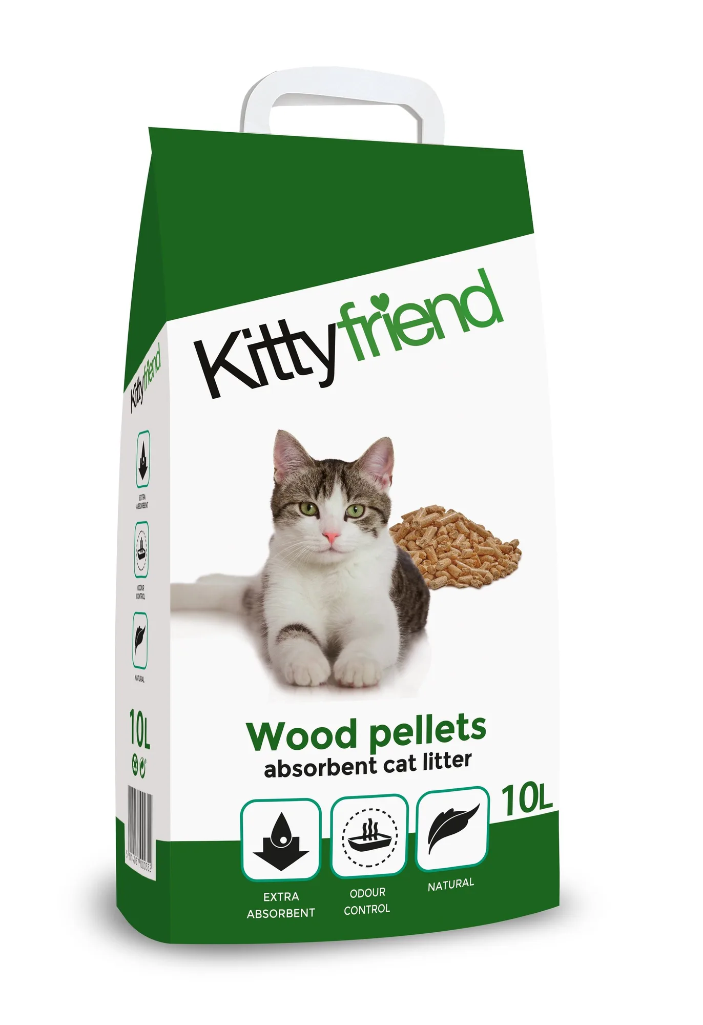 Kittyfriend Wood Litter 10L