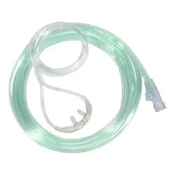 ETCO2 Nasal Cannula Salter-Style® Adult Curved Prongs 14 Foot Tubing Low Flow Rate