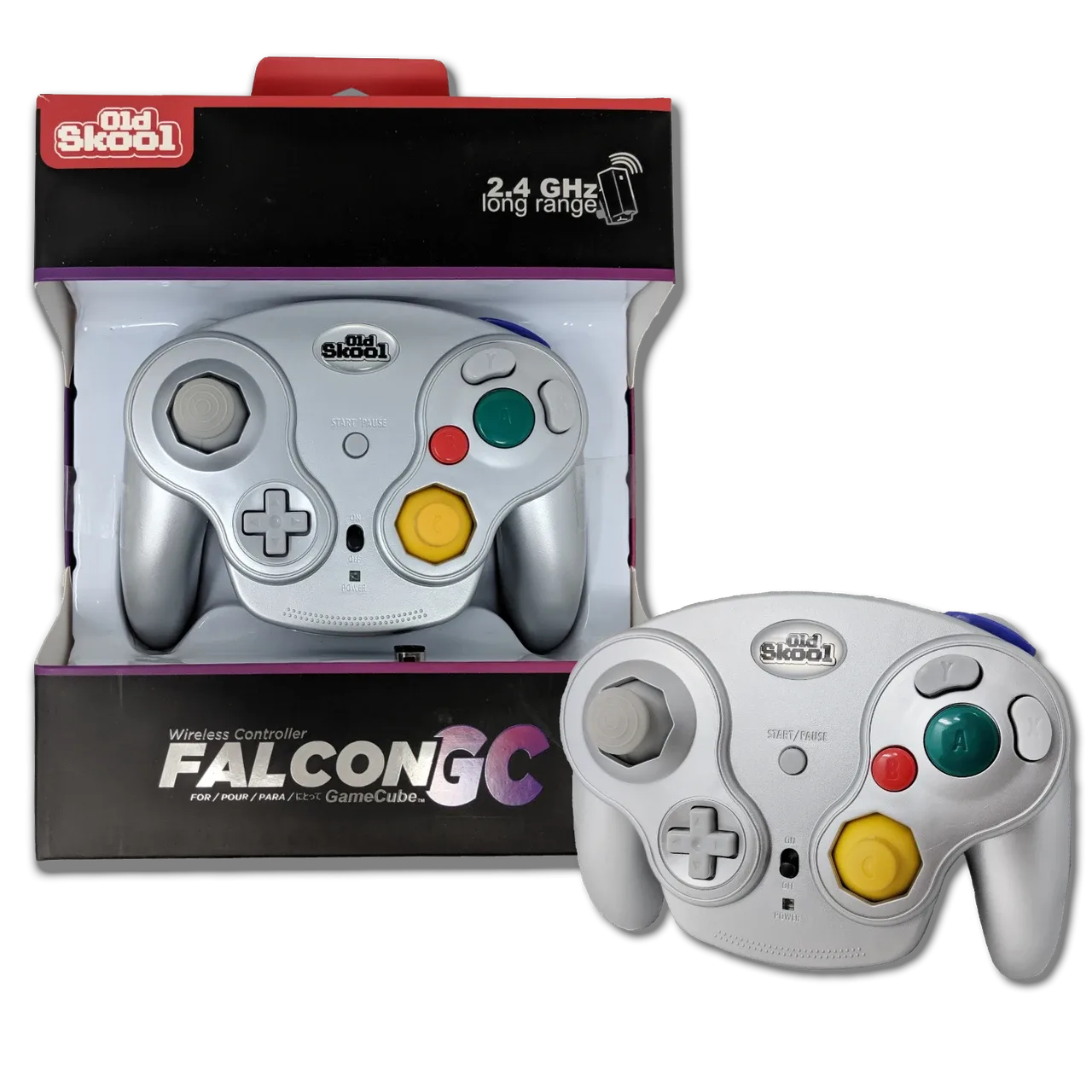 Falcon Wireless Controller for GameCube - Old Skool