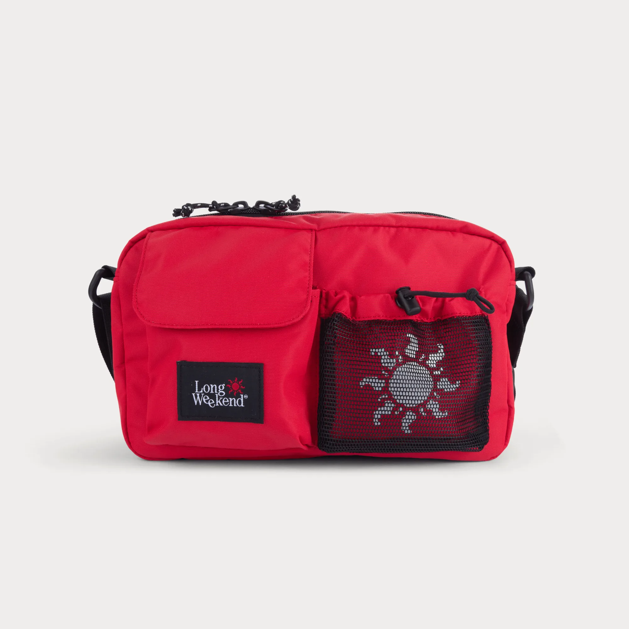 Long Weekend Santa Fe Shoulder Bag - Red