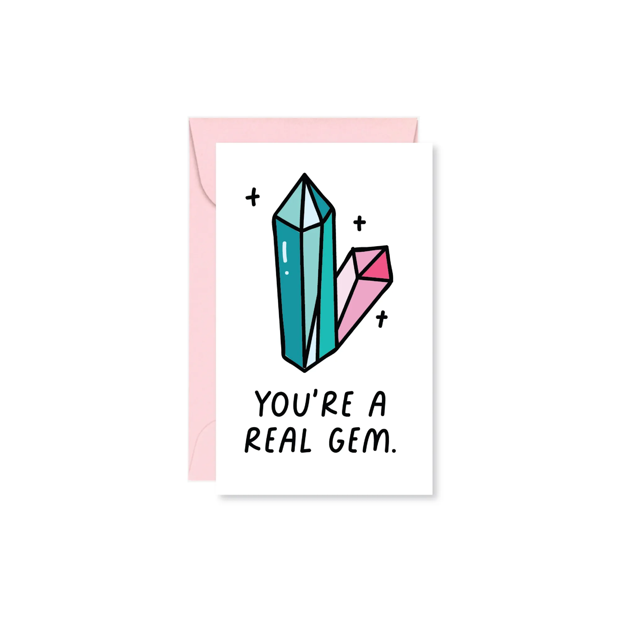 A Real Gem بطاقة صغيرة