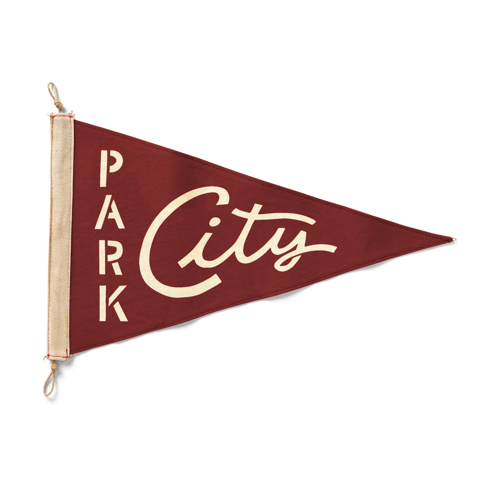 Guía de materiales y opciones de impresión para banderas de Park City