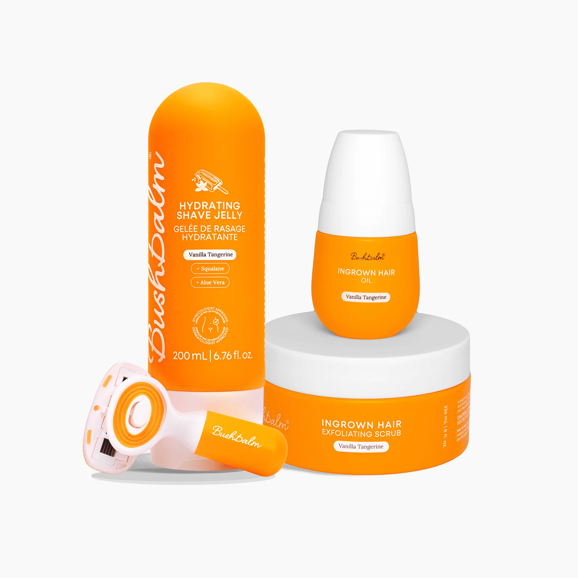 Routine di rasatura liscia in 3 passaggi - Vanilla Tangerine
