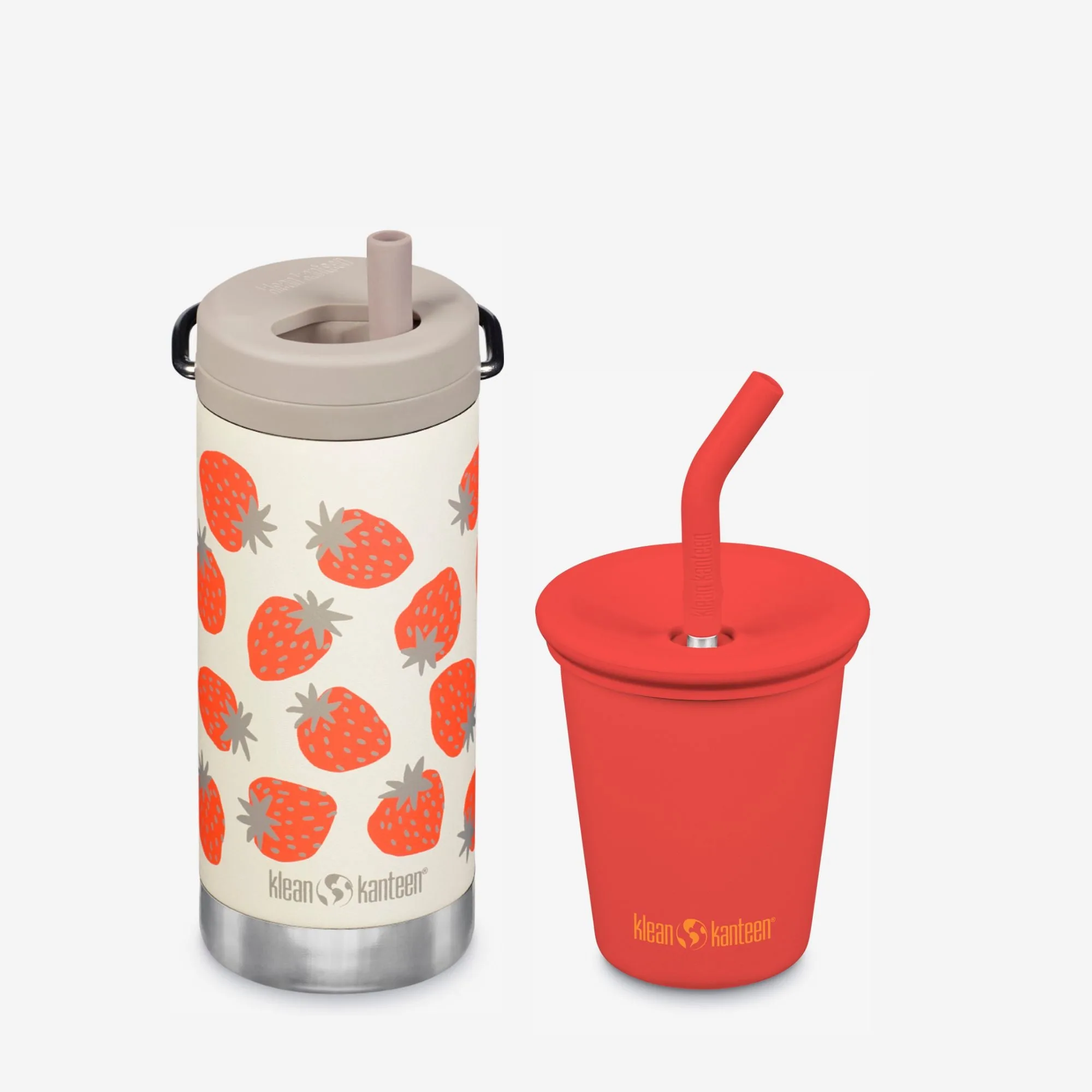 Set de vaso para niños y botella de agua ancha
