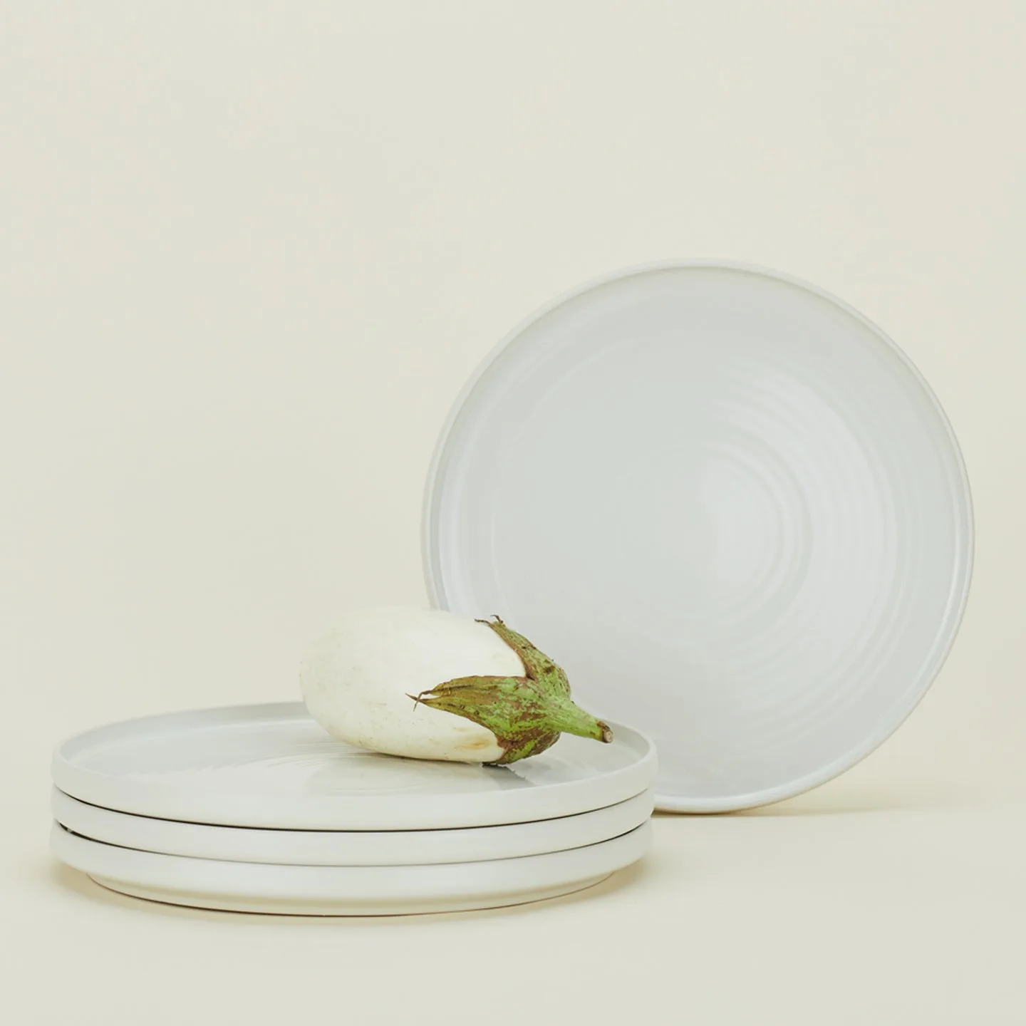 Essential Dinner Plate, Set of 4 - Bone