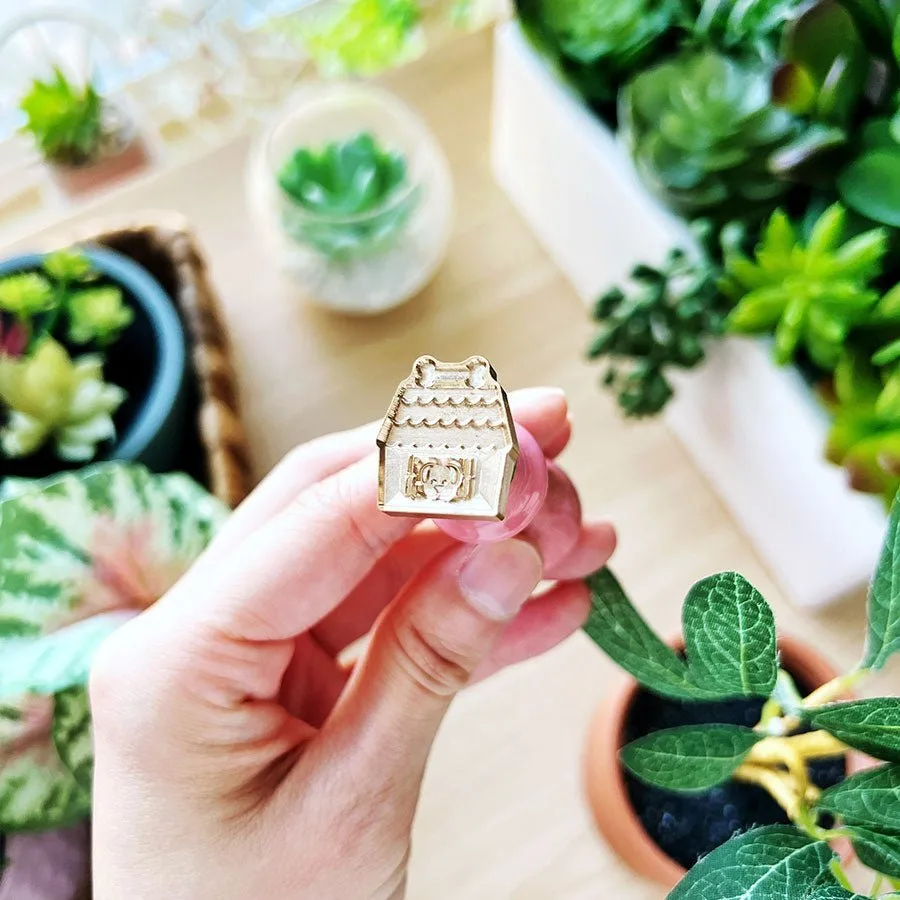 Wax Seal - Puppy House Stamp (3D)
