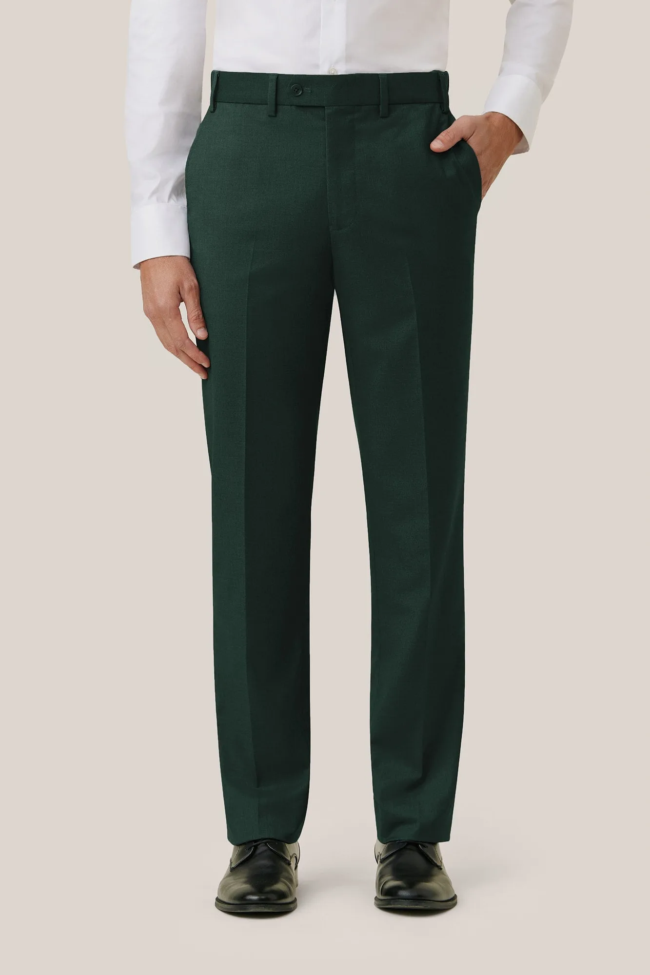 How to Tailor Dark Green Suit Pants for a Perfect Groomsmen Fit