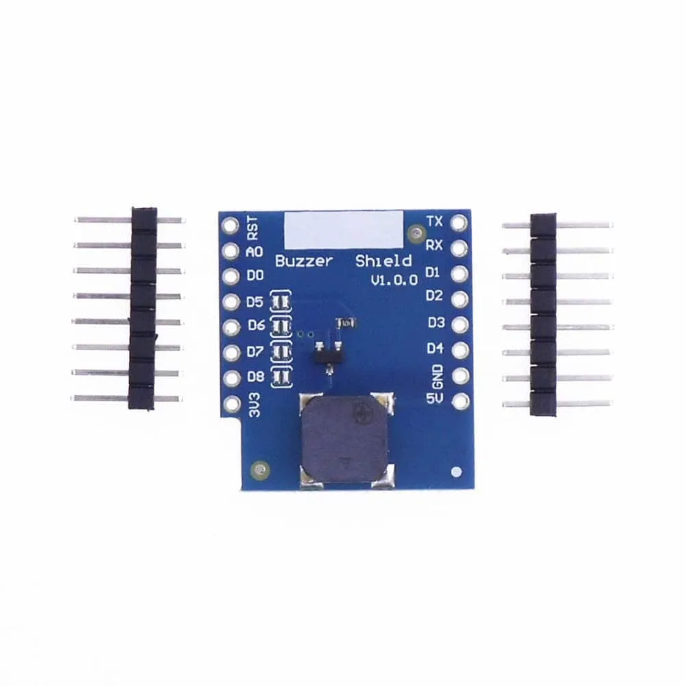 درع الجرس Wemos D1 mini Buzzer Shield V1.0.0 ESP8266 أردوينو