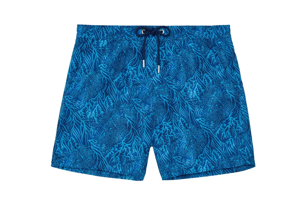Panarea Beach Boxer | Blue Print 403191-P0BI