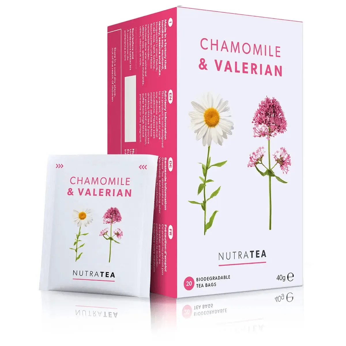 Chamomile & Valerian Tea – 20 Tea Bags