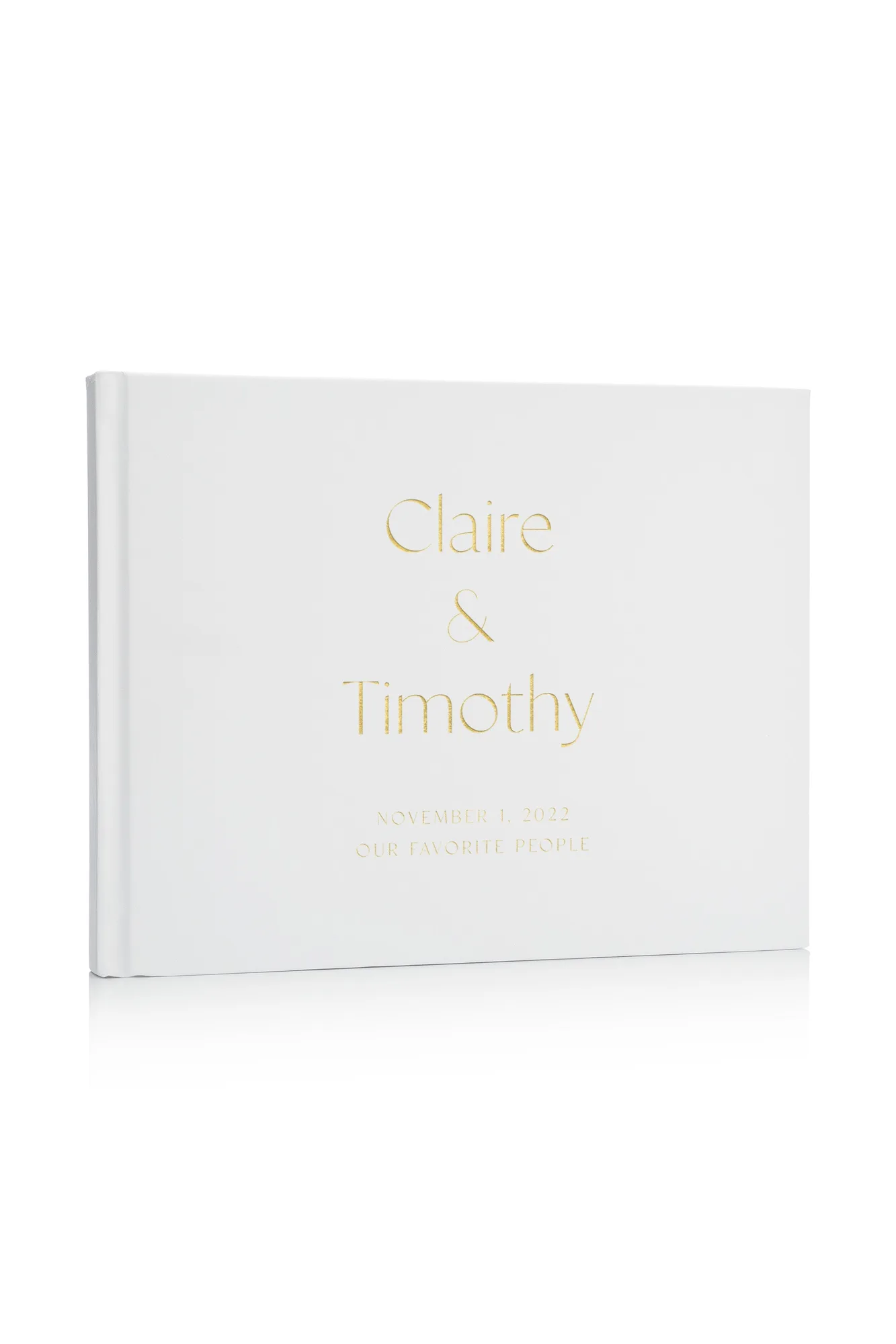 Minimal Wedding Guest Book | The Tamera