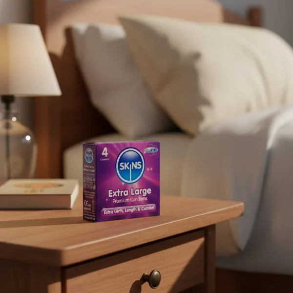 Skins Condoms Extra Large - 4 Pack
