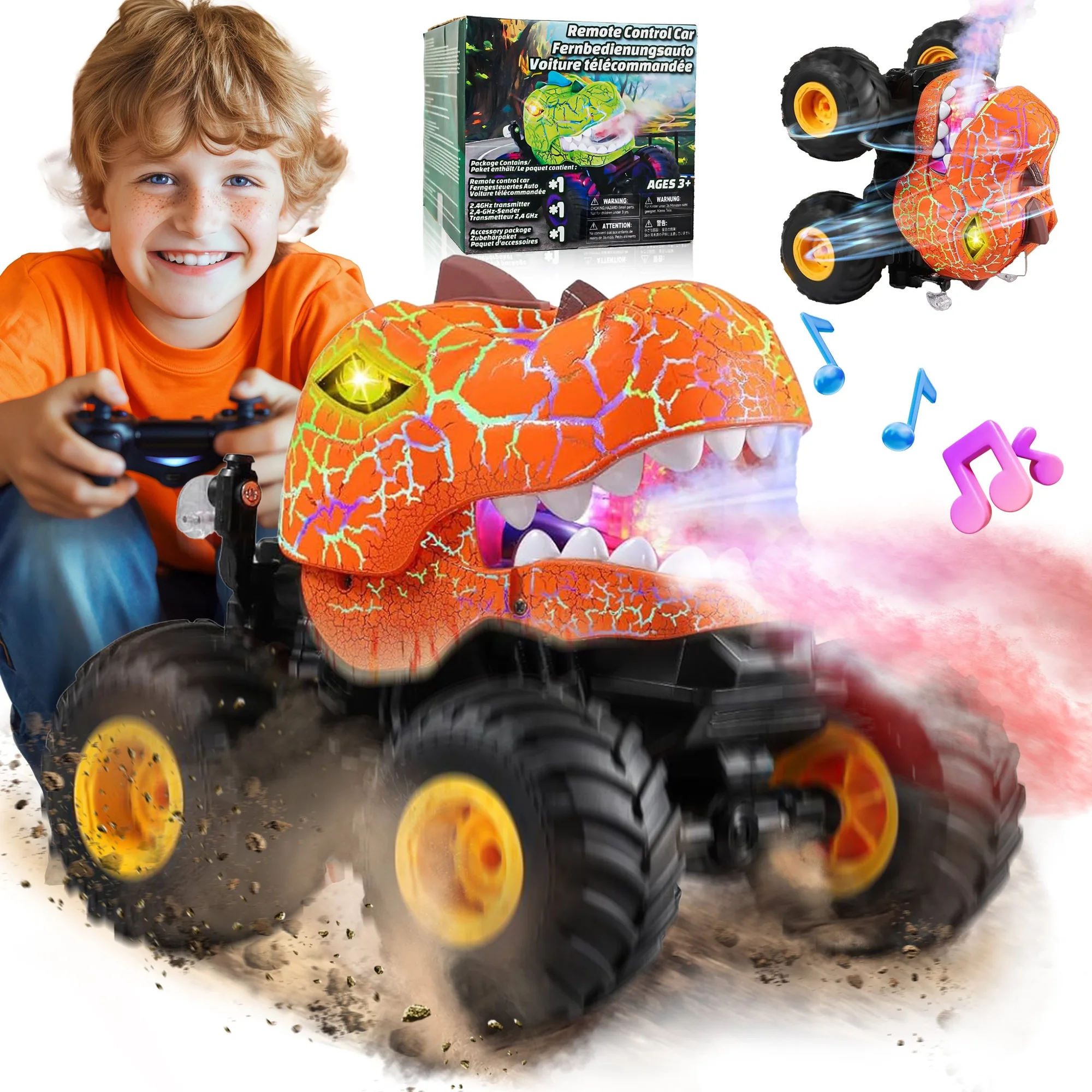How to Maintain Your RC Dinosaur Car with Spray