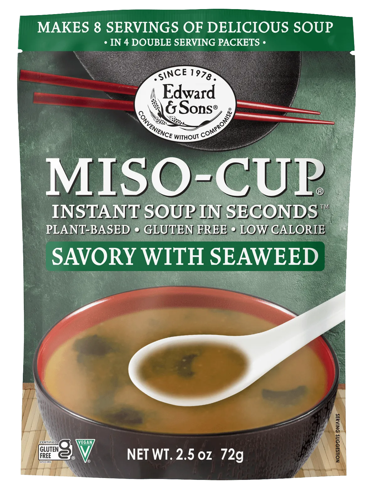 Savory Seaweed Miso-Cup® (4-Pack)