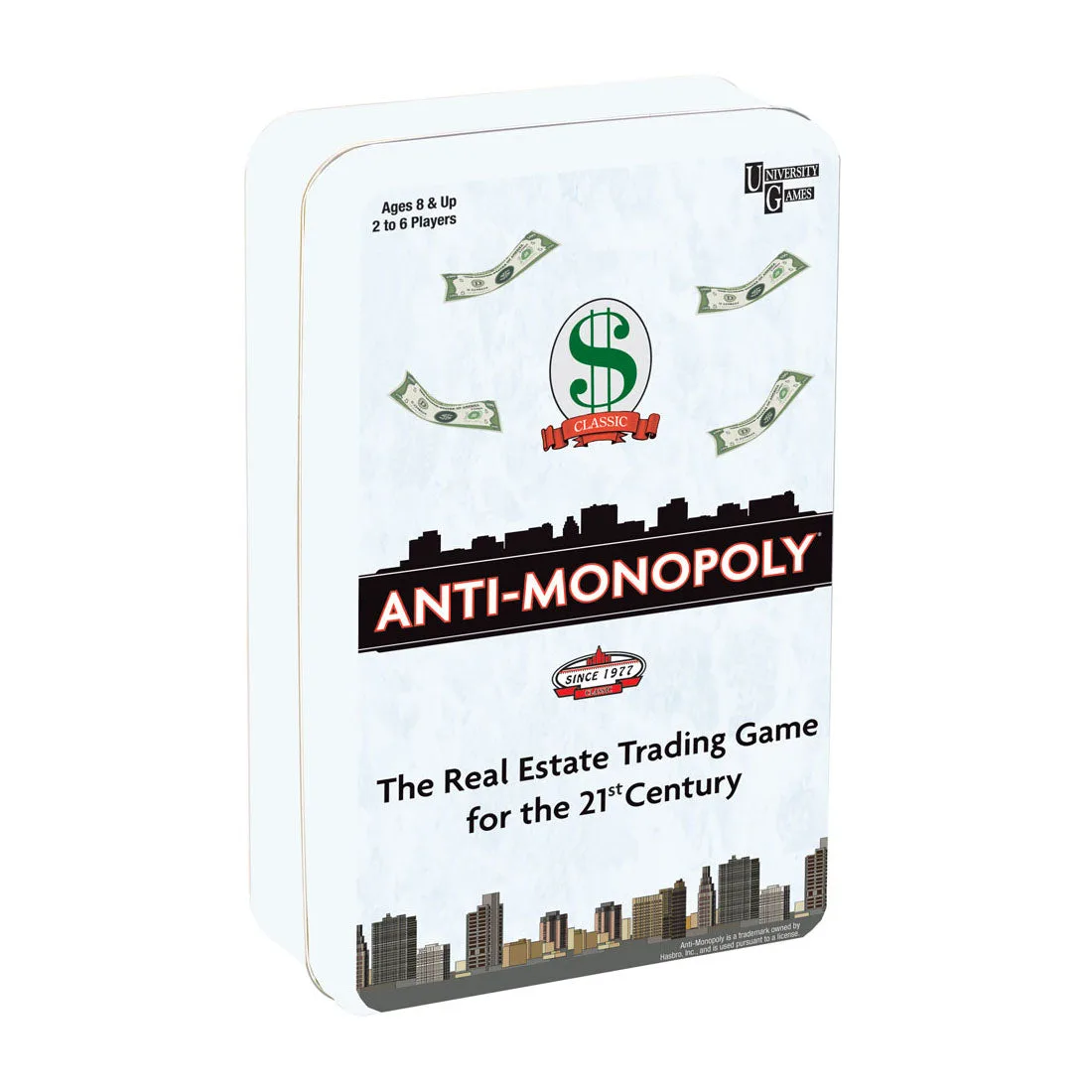 Anti-Monopoly Reise-Edition spielen: Anleitung