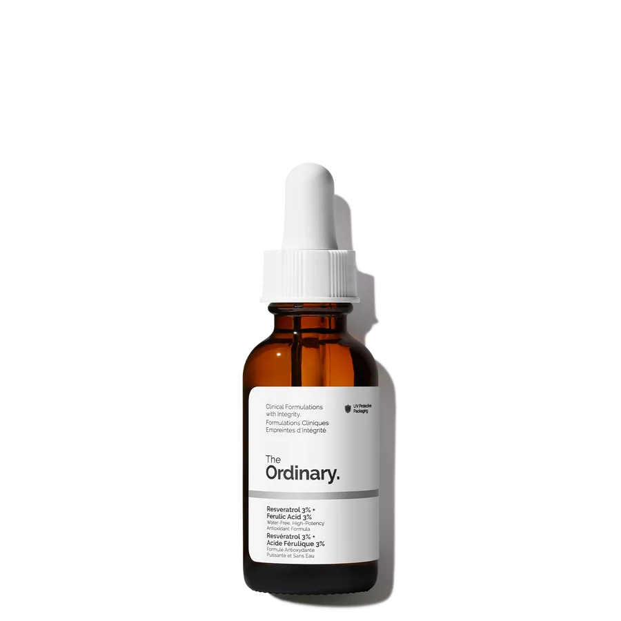 Resveratrol 3% + Ferulic Acid 3% vs 비타민C 세럼