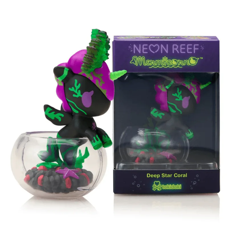 Tokidoki Neon Reef Mermicorno - Deep Star Coral (Special Edition)