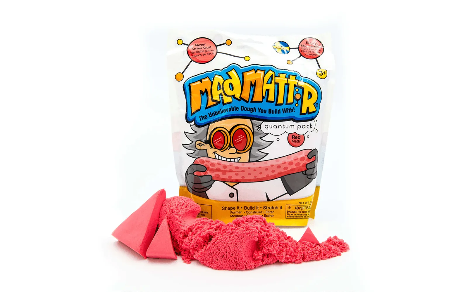 Red Mad Mattr Kinetic Sand: Sensory Play Guide