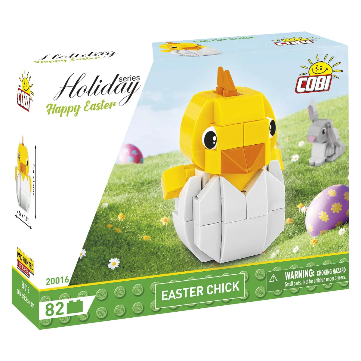 Idées d'exposition du set COBI Easter Chick #20016