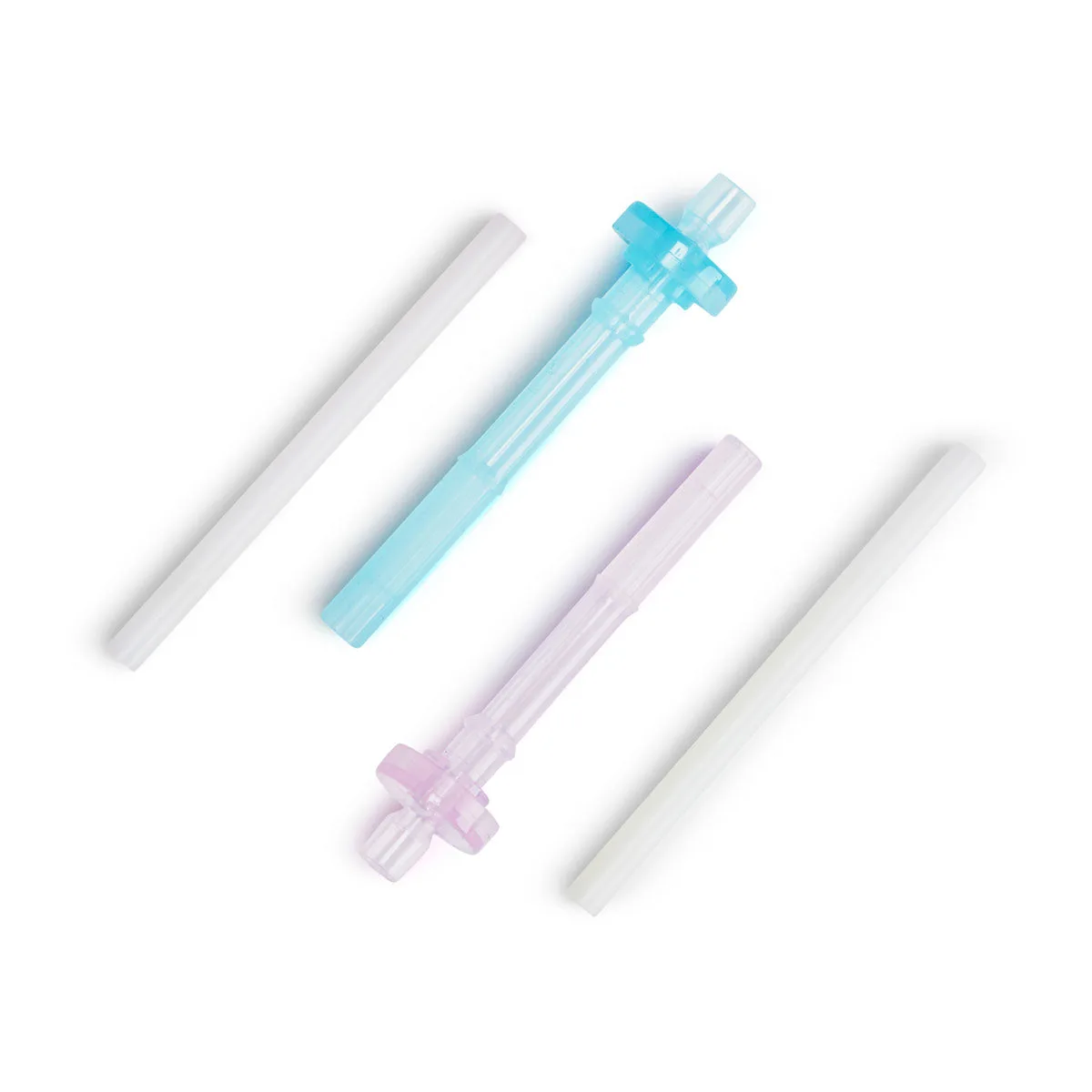 หลอดดูดสำรองพร้อมวาล์วสำหรับแก้วหัดดื่มแบบพลิก Click Lock® จำนวน 2 ชิ้น